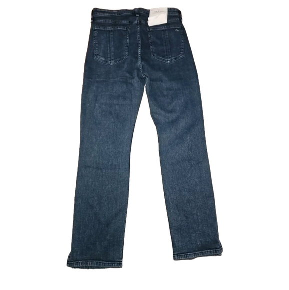 Rag & Bone Womens Dark Wash Nina High Rise Ankle Skinny Jean 31 - Picture 3 of 13